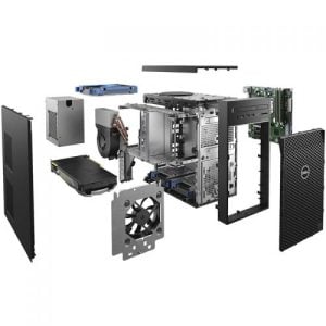 DELL T3630 EPSILON E-2174G 16GB 256GB SSD+1TB 5GB/P2000 W10PRO