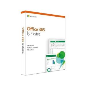 Microsoft 365 İş Standart-Türkçe Kutu 1 Yıl (KLQ-00437)