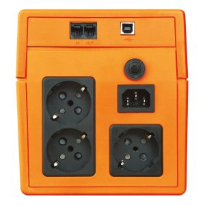 Makelsan Lion 2X7AH 1200 VA Line Interactive Kesintisiz UPS Güç Kaynağı