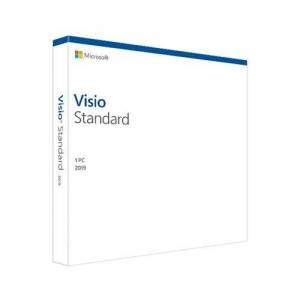 MS VISIO STANDART 2019 TÜRKÇE INGILIZCE ELEKTRONİK LİSANS