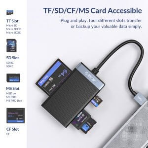 Orico 4in1 USB 3.0 Kart Okuyucu