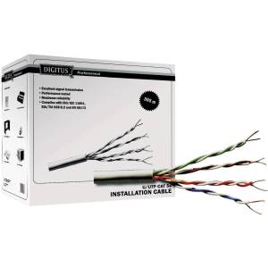 DIGITUS DK-1511-V-305-1 CAT5 U-UTP DATA KABLOSU SAF BAKIR AWG 24 305 METRE
