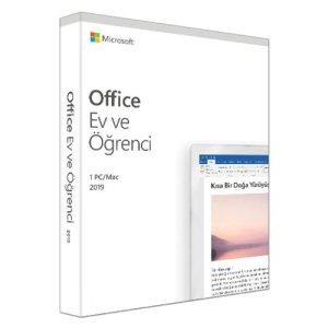 MS OFFICE 2019 EV VE ÖĞRENCİ TÜRKÇE İNGİLİZCE ELEKTRONİK LİSANS 79G-05017