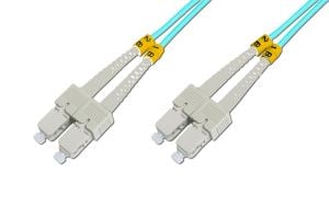 BEEK BC-2522-01-3 1M MULTIMODE DUPLEX 50/125 OM3 SC-SC FİBER OPTİK PATCH KABLO