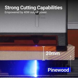 Snapmaker Ray 40W Lazer Kesim ve Gravür Makinesi