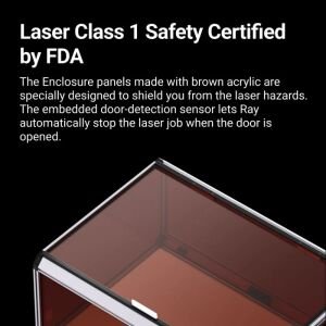 Snapmaker Ray 40W Lazer Kesim ve Gravür Makinesi