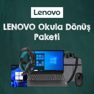 Lenovo Notebook Okula Dönüş Paketi