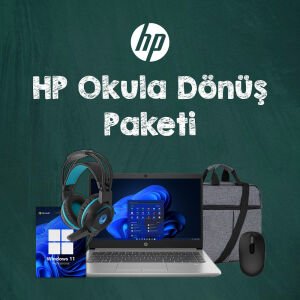 HP Notebook Okula Dönüş Paketi
