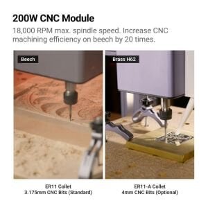 Snapmaker Artisan Premium 3-in-1 Lazer CNC 3D Yazıcı (Kabinli)