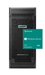 HPE ML110 Gen10 4208 16GB (1x16GB) 2x1TB SATA 7.2K LFF RW HDD 1x550W+Win. Srv.2019 Essential Rok