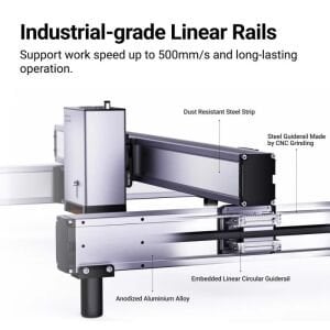 Snapmaker Ray 40W Lazer Kesim ve Gravür Makinesi (Kabinli)