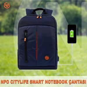 Npo Citylife Smart 16'' Notebook Sırt Çantası