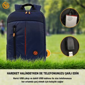 Npo Citylife Smart 16'' Notebook Sırt Çantası