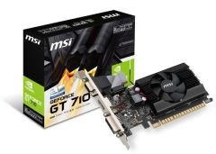 MSI VGA GT 710 2GD3 LP GT710 2GB DDR3 64b DX12 PCIE 3.0 x16 (1xVGA 1xDVI 1xHDMI)