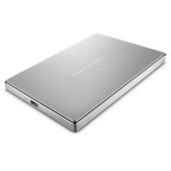 2TB LACIE 2.5 INC USB 3.0 STFD2000400 PORSCHE DESIGN P 9223 TAŞINABİLİR DİSK METALİK GÜMÜŞ USB-C (USB 3.1)