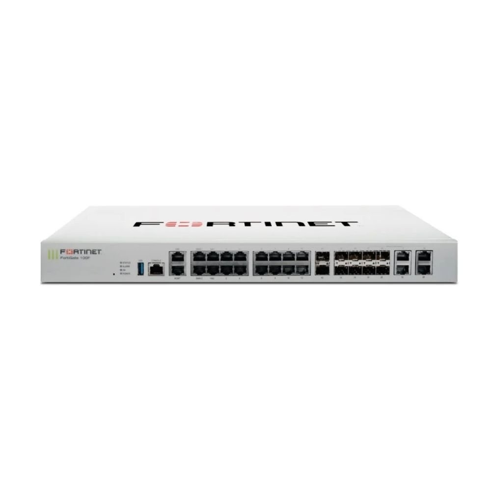FortiGate 100F FG-100F-BDL-950-12 Firewall Cihazı ve 1 Yıllık Lisans