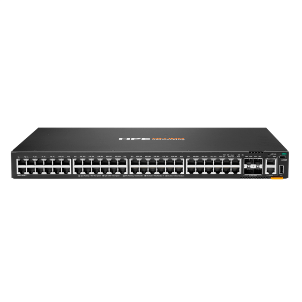 HPE Aruba CX 6200F JL725A 24G Class4 PoE 4SFP+ 370W Switch