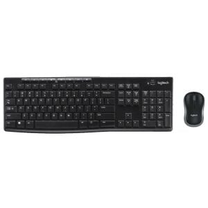Logitech MK270 Kablosuz Set USB Siyah