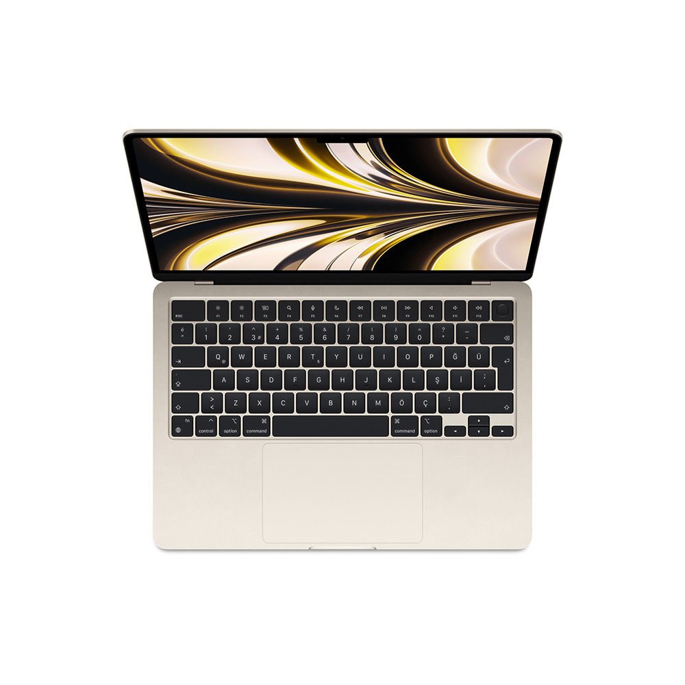 MacBook Air M2 2022 スターライト 8GB 512GB Apple MacBook Air 13'' M2 8GB 512GB SSD Starlight | Kurumsal IT