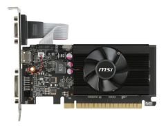 MSI VGA GT 710 1GD3 LP GT710 1GB DDR3 64b DX12 PCIE 3.0 x16 (1xVGA 1xDVI 1xHDMI)