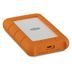 4TB LACIE 2.5 INC USB 3.1 (USB-C) STFR4000800 RUGGED MINI TAŞINABİLİR DİSK ŞOK YAĞMUR VE BASINÇ KORUMALI, 2 YIL DATA KURTARMA SERVİSİ