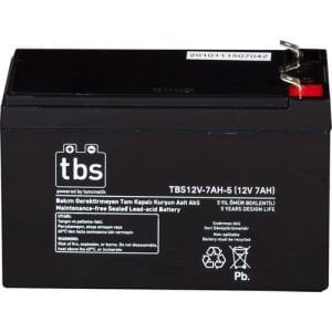 Tunçmatik TBS 12V-7AH-5 UPS Tip Akü (TSK1454)