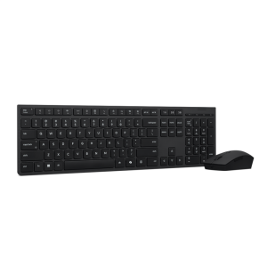 Lenovo 440 4X31R64348 Profesyonel Kablosuz Şarj Edilebilir Siyah Klavye Mouse Seti