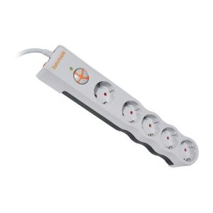 Tunçmatik Enerji Koruma Prizi Powersurge 5'li Beyaz 1050 JOULE (TSK6134)