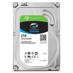 SEAGATE SKYHAWK 3.5 2TB SATA 3.0 64MB 180MB/S 5900RPM 64HD KAMERA 180TB/YİL ISYÜKÜ 7/24 GÜVENLİK DİSKİ ST2000VX008