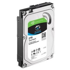 SEAGATE SKYHAWK 3.5 2TB SATA 3.0 64MB 180MB/S 5900RPM 64HD KAMERA 180TB/YİL ISYÜKÜ 7/24 GÜVENLİK DİSKİ ST2000VX008