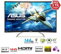 31.5 ASUS VA326H 1920x1080 4MS HDMI DSUB DVI GAMING MONITOR