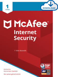MCAFEE MOBİLE SECURİTY 01 CİHAZ ANDROİD