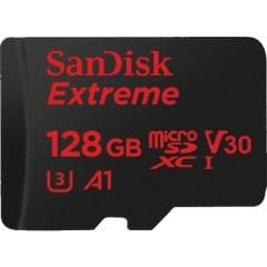 128GB MICRO SD EXTREME SANDISK SDSQXAF-128G-GN6AA 128GB 100MB/S FOR ACTION SPORTS CAMERAS