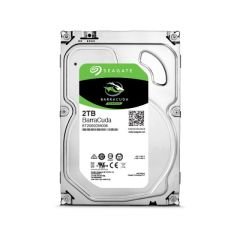 SEAGATE BARRACUDA 3.5 2TB 7200RPM SATA 3.0 NCQ 64MB 210MB/S 55TB/YİL ISYÜKÜ DESKTOP DİSK ST2000DM006
