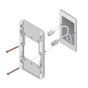 HPE Aruba AP-500H-MNT1 R3V58A Duvar Mount Kit