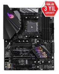 ASUS ROG STRIX B450-F GAMING AMD B450 SOKET AM4 DDR4 3200 DP HDMI M2 USB3.1 AURA RGB TPM ATX