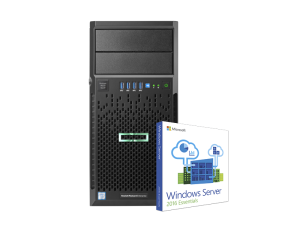 HPE ML30 Gen10 E-2124 8GB 1TB SATA S100i 4LFF 350W ATX PSU + MS Win. Srv. 2016 Essentials Hediyeli