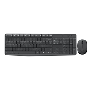 Logitech MK235 920-007925 Q Siyah Kablosuz Klavye Mouse Seti