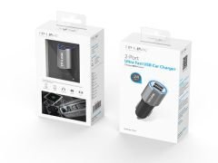 TP-LINK CP220 24W 2-PORT USB ARAÇ TİPİ ŞARJ CİHAZI