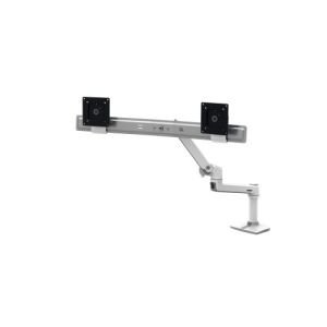 LX DESK DUAL DİRECT ARM,BRİGHT WHİTE TEXTURE