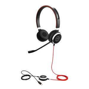 Jabra Evolve 40 Duo MS 6399-823-109 USB Kablolu Stereo Kulaklık