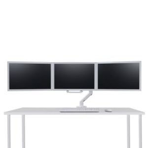 HX TRIPLE MONITOR BOW KIT, WHITE