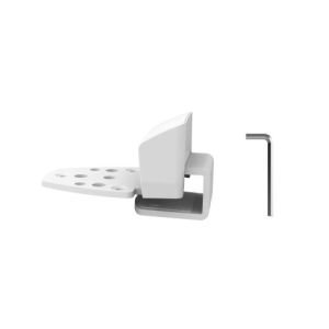 TOP MOUNT C-CLAMP FOR LX DUAL AND MXV DUAL ARMS, WHITE