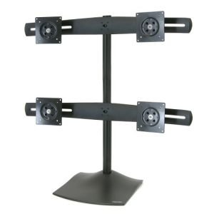 DS100 QUAD-MONITOR DESK STAND