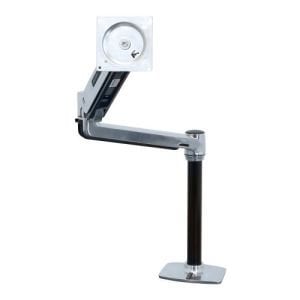 LX HD SIT-STAND DESK MOUNT LCD ARM, POLISHED