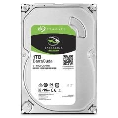 SEAGATE BARRACUDA 3.5 1TB 7200RPM SATA 3.0 NCQ 64MB 210MB/S 55TB/YİL ISYÜKÜ DESKTOP DİSK ST1000DM010