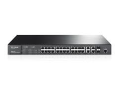 TP-LINK T2500-28TC (TL-SL5428E) JETSTREAM 24 PORT 10/100Mbps + 4 PORT GIGABIT L2 YÖNETİLEBİLİR SWITCH