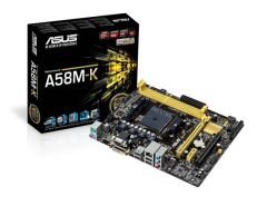 ASUS A58M-K A58 DDR3 mATX GLAN SATA3 COM DSUB DVI ANAKART