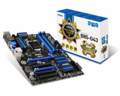 MSI B85-G43 GAMING B85 DDR3 VGA DVI HDMI SATA3 USB3.0
