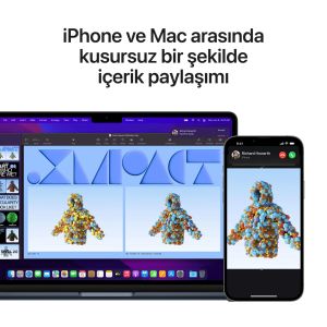 Apple MacBook Air 13.6 inc M2 8CPU 8GPU 16GB 512GB Gece Yarısı Z1600010A